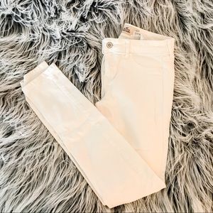 Super Skinny White Pants